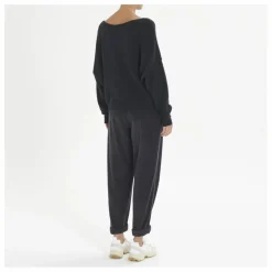 Pull Col Bateau Damsville Laine | Noir
