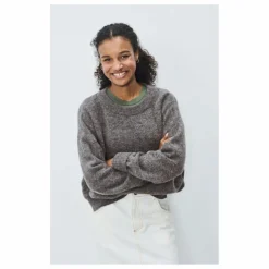 Pull Col Bateau Vitow Alpaga et Laine | Acier