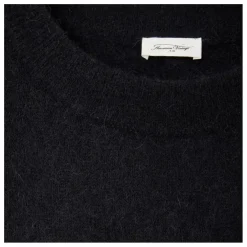 Pull Col Bateau Vitow Alpaga et Laine | Noir