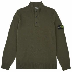 Pull Col Camionneur | Vert kaki