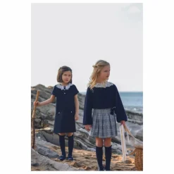 Pull Col Dentelle | Noir