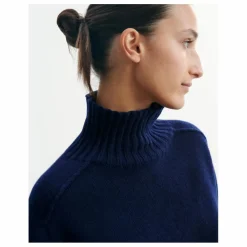 Pull Col Montant Manches Marteau Cachemire | Rouge