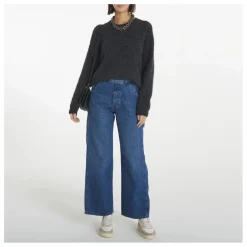 Pull Col Rond East Alpaga | Gris anthracite chiné