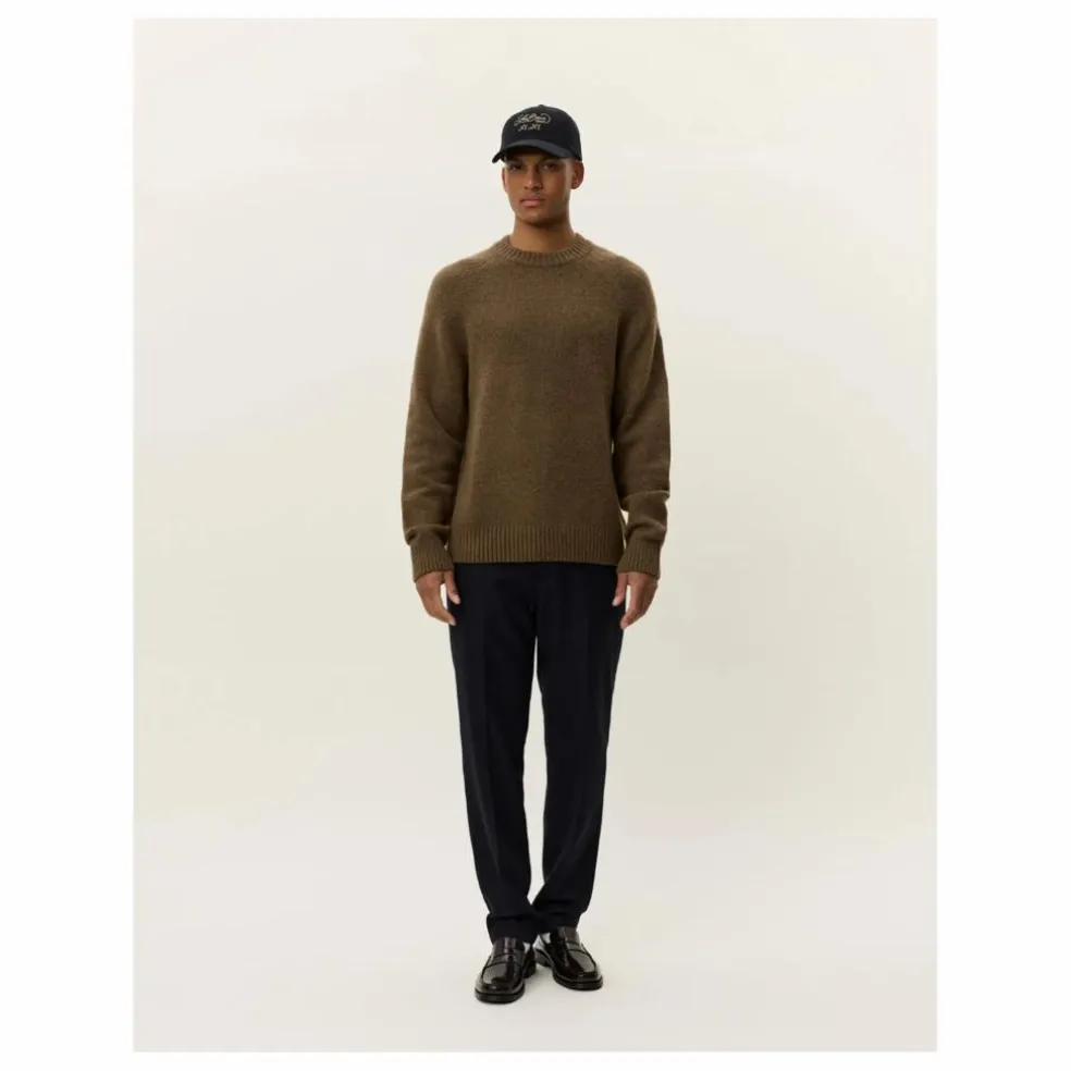 Pull Col Rond Gilbert | Marron