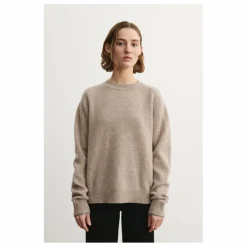 Pull Col Rond Laine - Collection Femme | Beige