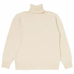 Pull Col Roulé | Ecru