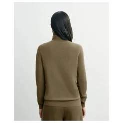 Pull Col Roulé Classique Cachemire | Beige