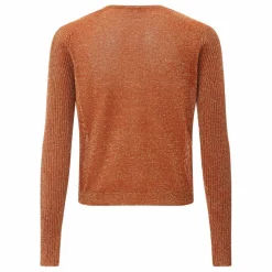 Pull Col V Lurex | Terre de soleil