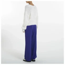 Pull Col V Mohair | Blanc