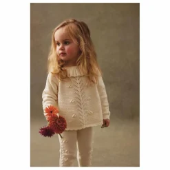 Pull Col Volants Elvina | Crème