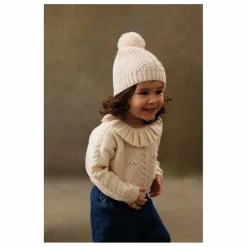 Pull Col Volants Elvina | Crème