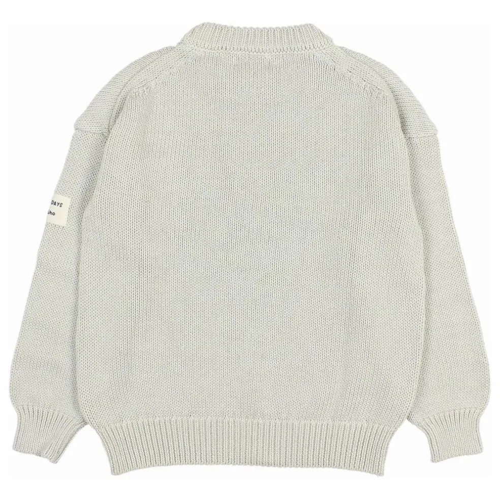 Pull Coton Bio | Gris clair