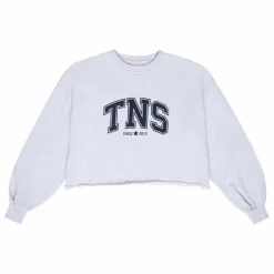 Pull Court Zoé | Gris chiné