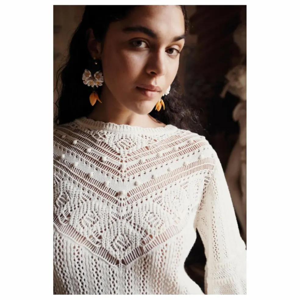Pull Croisette - Collection Femme | Crème