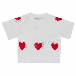 Pull Cœur | Blanc