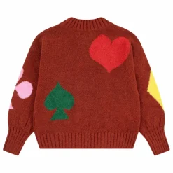 Pull Cœur Laine | Rouge