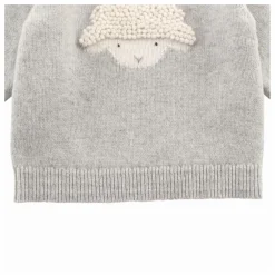 Pull Denn Lammy Laine Mérinos | Gris chiné