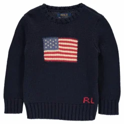 Pull Drapeau Américain | Bleu marine