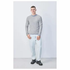 Pull Ducksbay Laine et Cachemire | Gris chiné