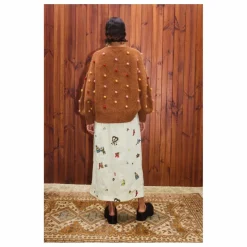 Pull Elia Alpaga et Mohair | Tabac