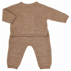 Pull et Sarouel Aimé en Laine | Beige chiné