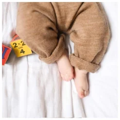 Pull et Sarouel Aimé en Laine | Beige chiné