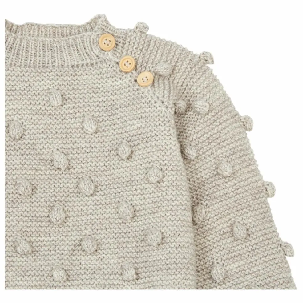 Pull Fait Main Popcorn | Ecru