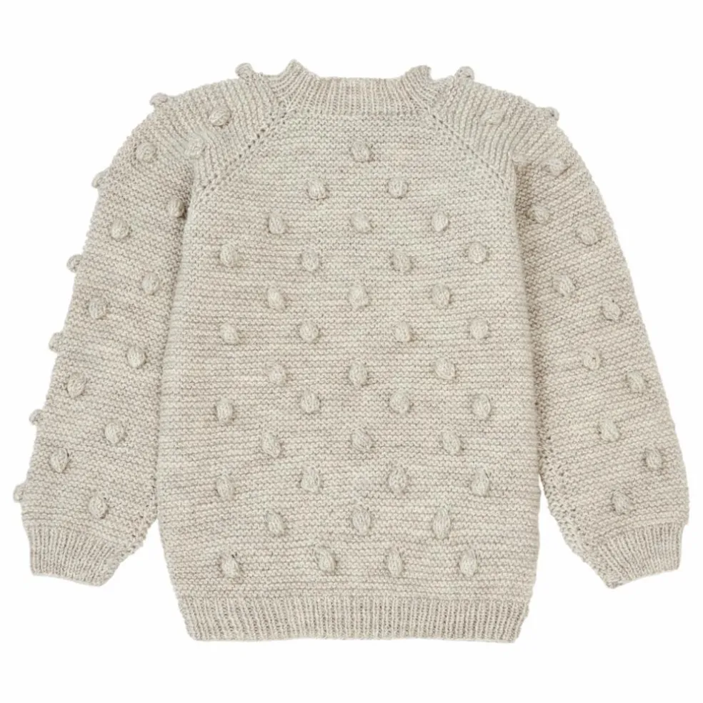 Pull Fait Main Popcorn | Ecru