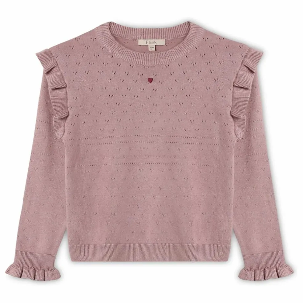 Pull Fame Fibres Recyclées | Bois de rose