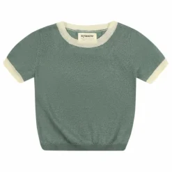 Pull Fin Sienna Lin et Coton Bio | Vert d'eau