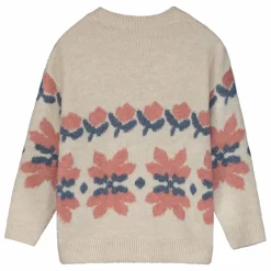 Pull Fleuri | Beige