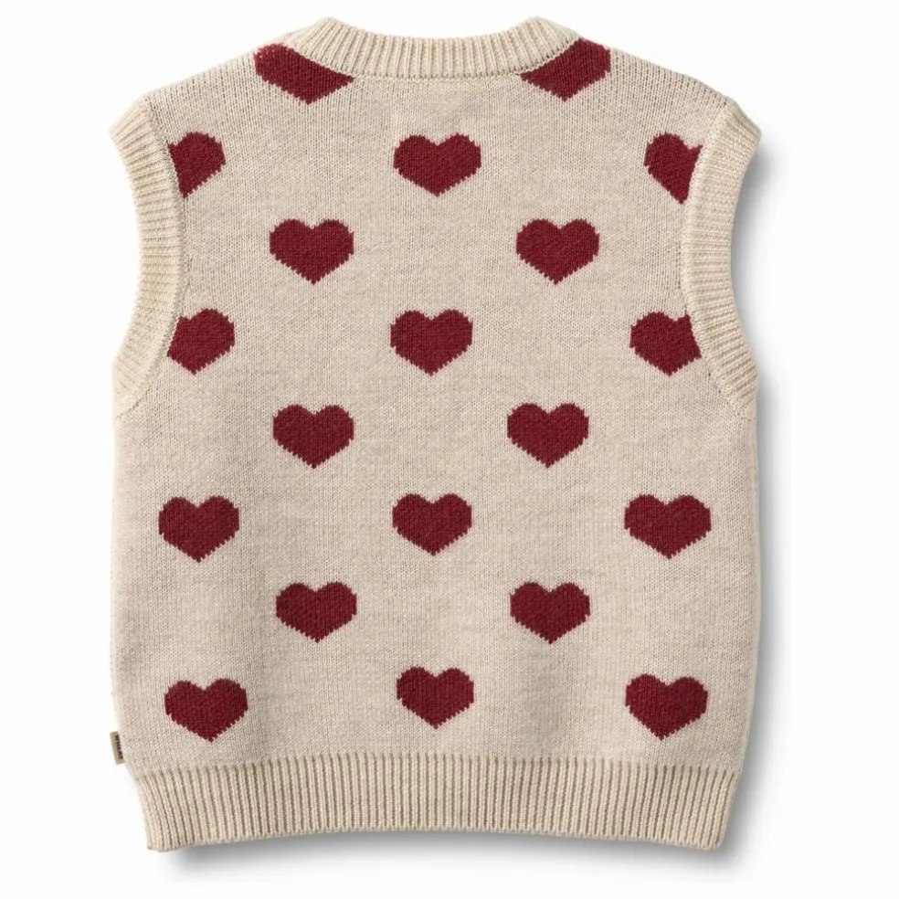 Pull Gaby Jacquard Laine Mérinos | Beige