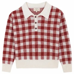 Pull Gingham | Rouge