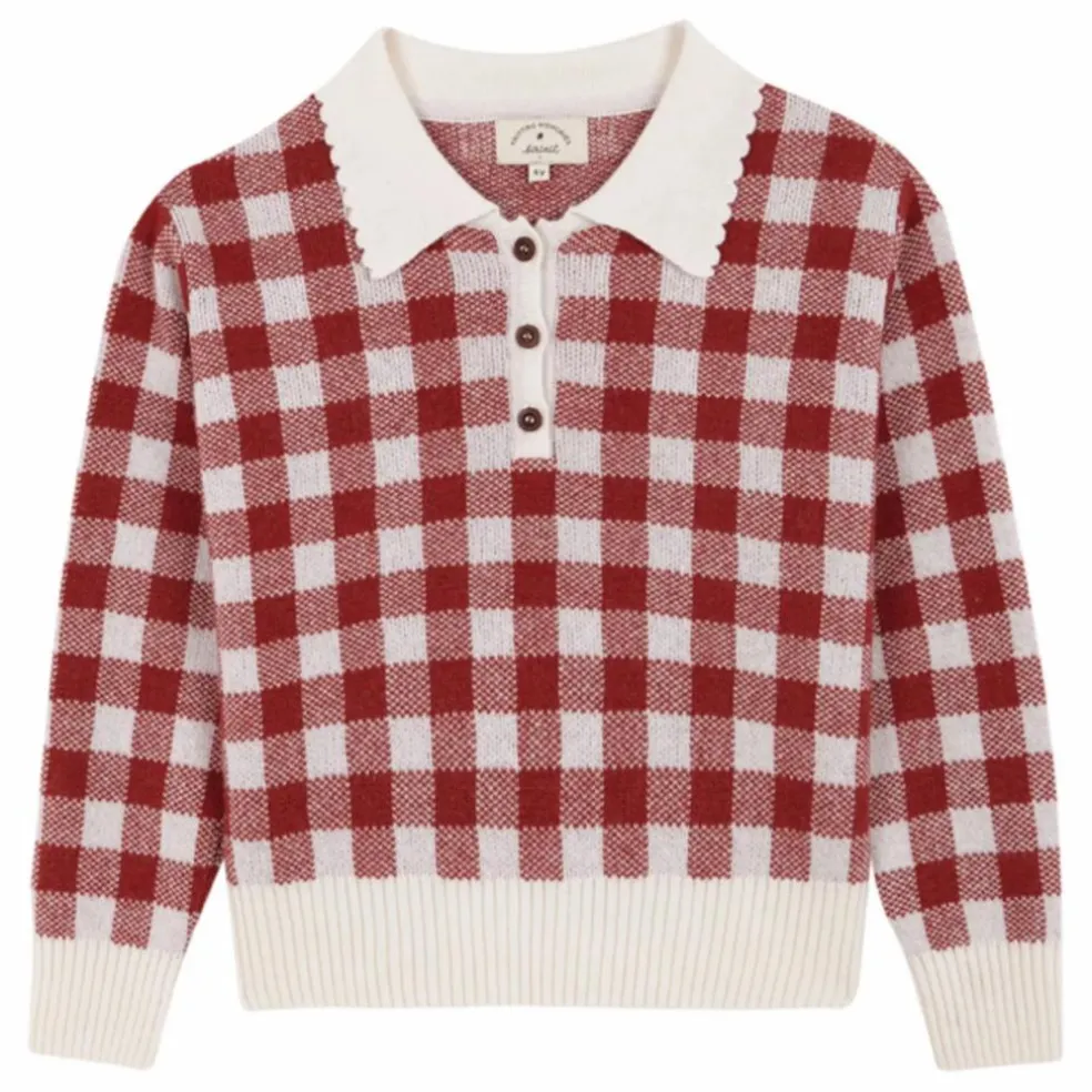 Pull Gingham | Rouge