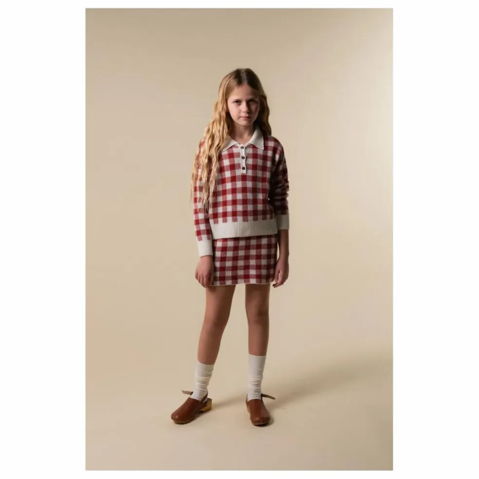 Pull Gingham | Rouge