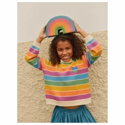 Pull Gitty Rayé | Bleu