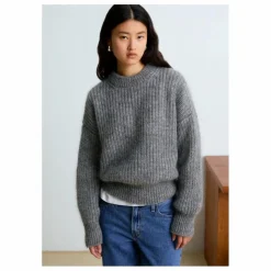 Pull Grace Super Kid Mohair | Gris clair