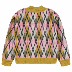 Pull Gwenda Laine | Jaune moutarde