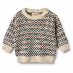 Pull Harlow Jacquard Coton Bio | Beige