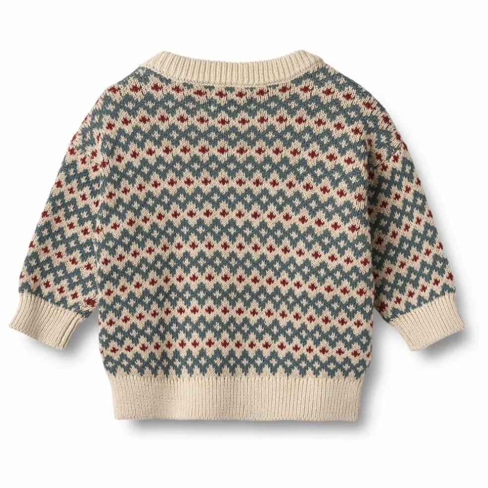 Pull Harlow Jacquard Coton Bio | Beige