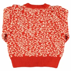 Pull Imprimé Animal | Rouge