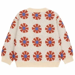 Pull Jacquard Coton Bio | Beige