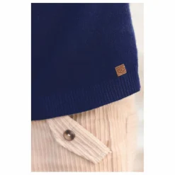 Pull Jacquard Laine | Bleu marine