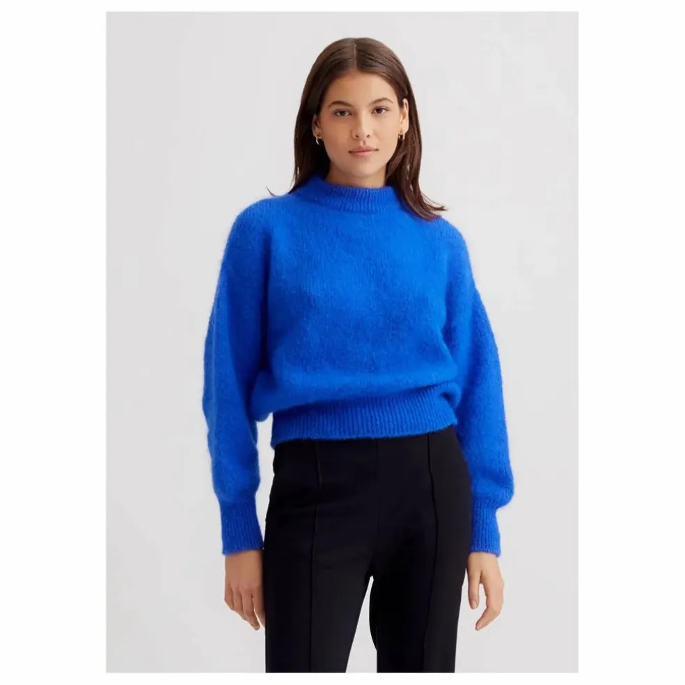 Pull Jane Super Kid Mohair | Bleu électrique