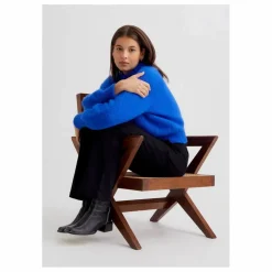 Pull Jane Super Kid Mohair | Bleu électrique