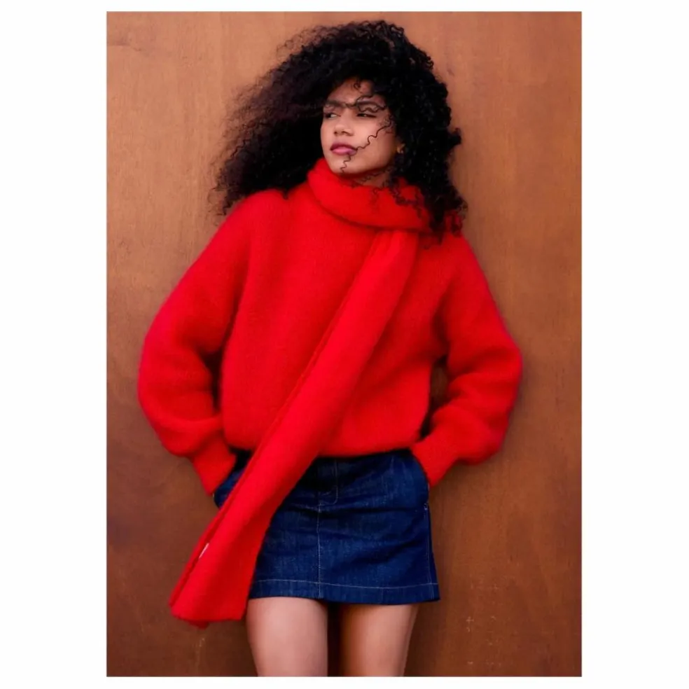 Pull Jane Super Kid Mohair | Rouge