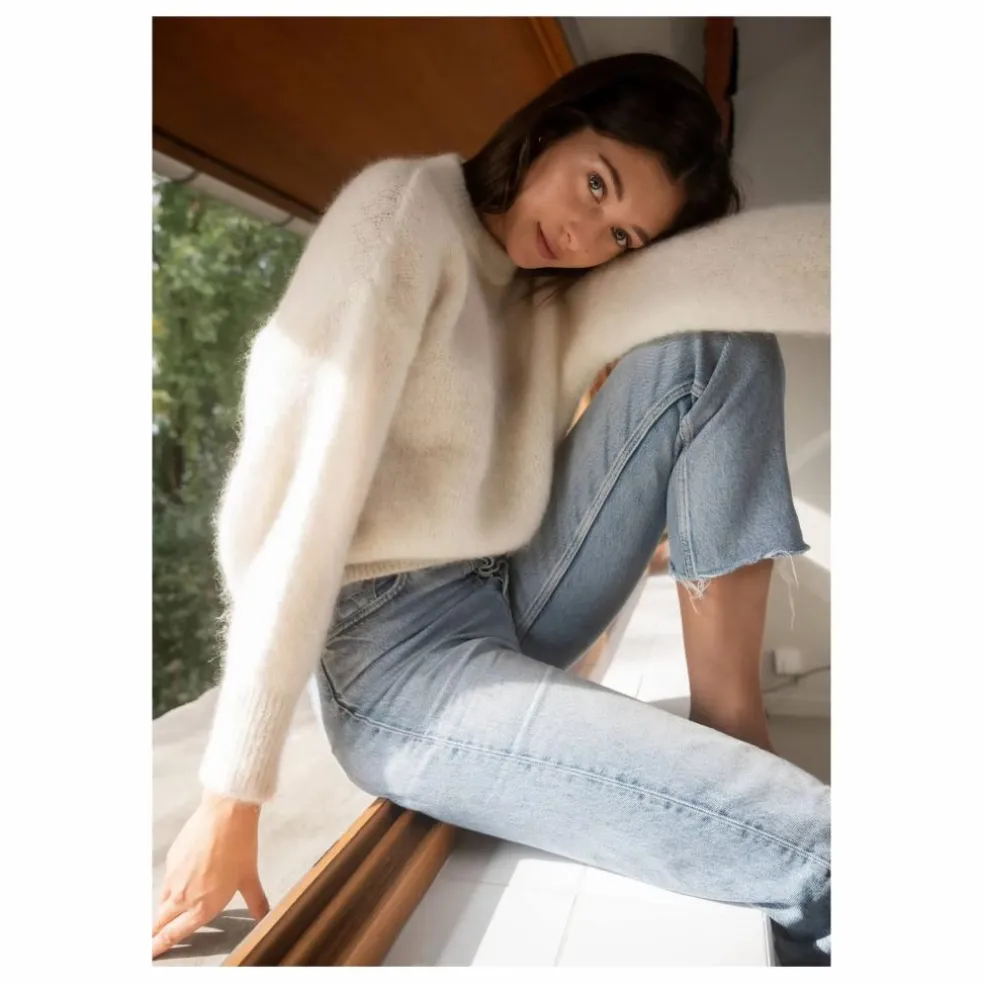 Pull Jane Super Kid Mohair | Crème