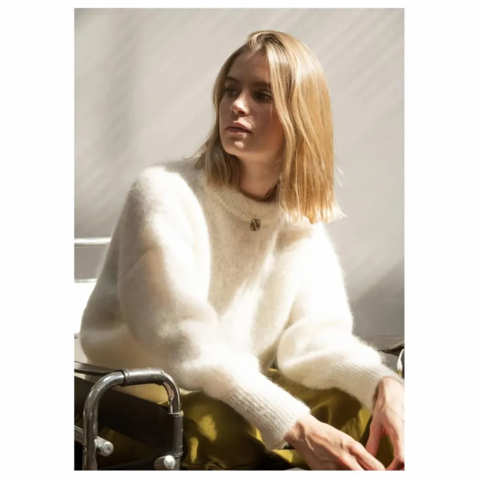 Pull Jane Super Kid Mohair | Crème