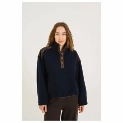 Pull Jaya Laine Vierge | Bleu marine