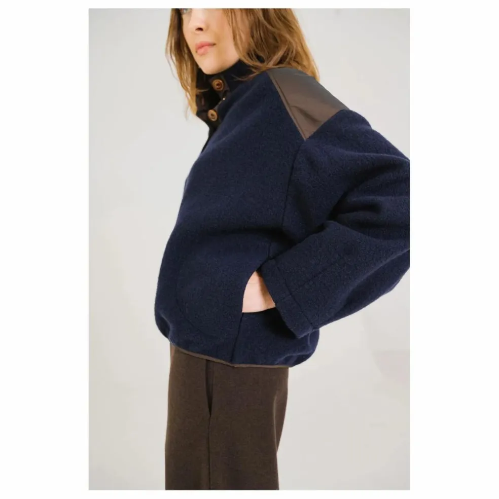 Pull Jaya Laine Vierge | Bleu marine